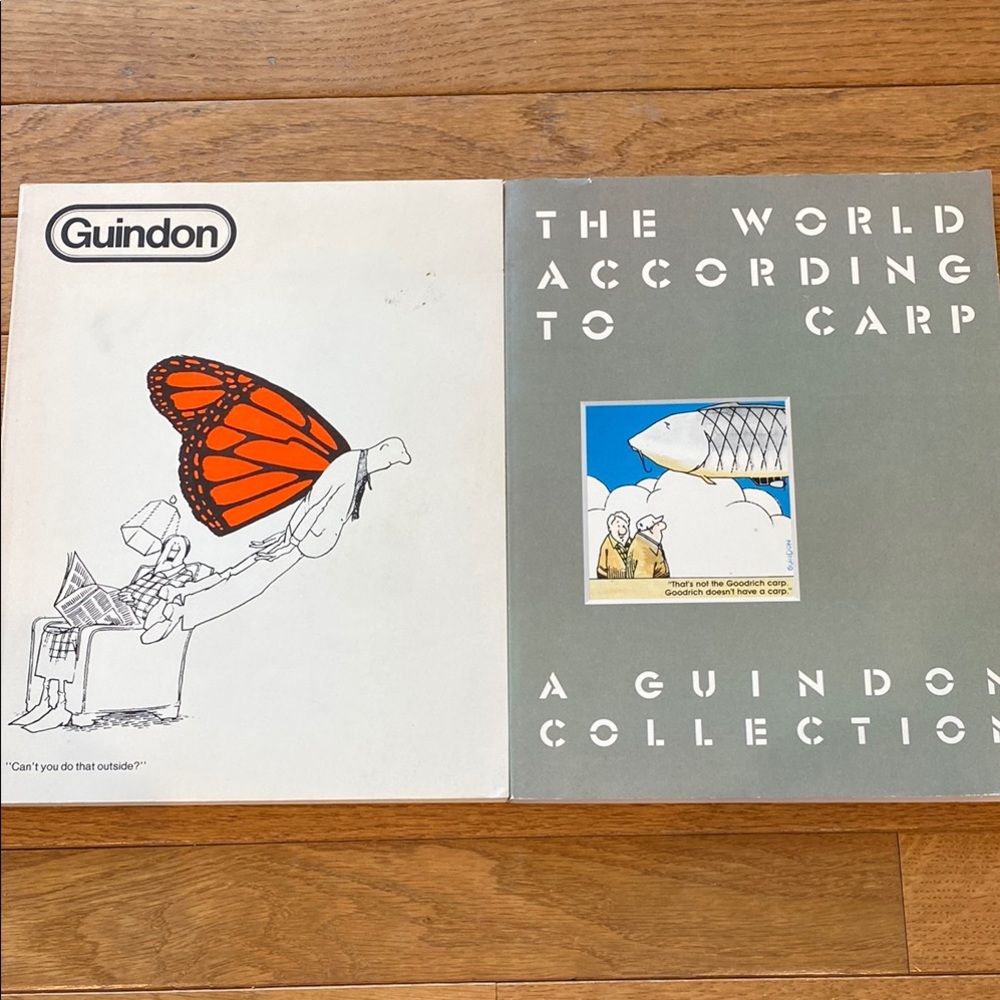 Vintage Guindon Cartoon Collection Books